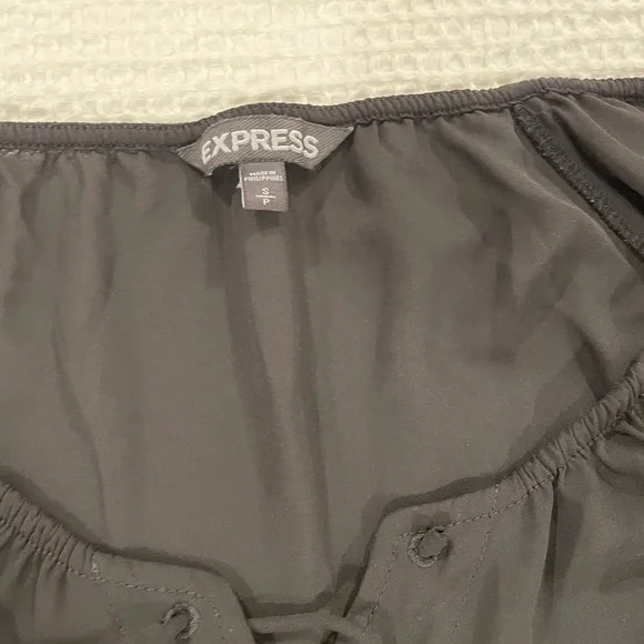 Express women’s black knee length dress size small - Picture 2 of 3